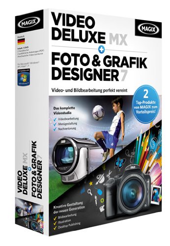 MAGIX Video deluxe MX + Foto & Grafik Designer 7 MAGIX Video deluxe MX + Foto & Grafik Designer 7