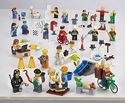 LEGO Community Miniature Figure Set - Contains 256 Pieces