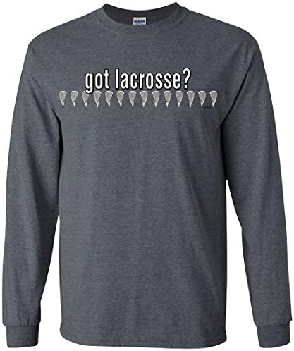 Long Sleeve Lacrosse T-Shirt: Got Lacrosse-Youth Large