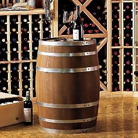 Decorative 30 Gallon Oak Wine Barrel