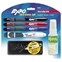 EXPO 88091 Sanford EXPO Grip Dry Erase Marker Starter Set, Ultra Fine, Assorted, 3/Set