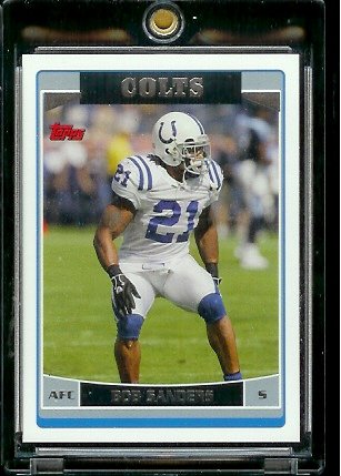 2006 Topps # 97 Bob Sanders - Indianapolis Colts - NFL Football Cards