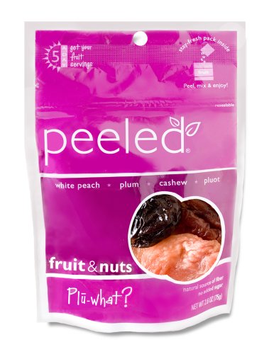 Peeled Snacks, Fruit & Nuts, Plu-what? (Pack of 12)
