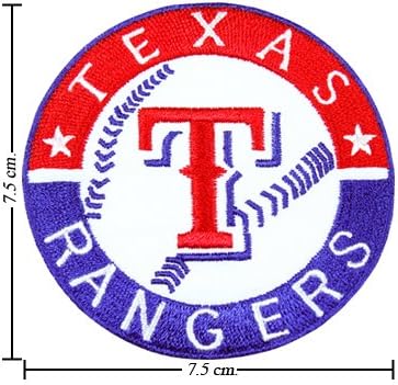 Texas Rangers Logo Embroidered Iron on Patches