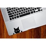 Black Cat "Soon..." - Trackpad / Keyboard - Vinyl Decal