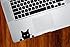 Black Cat "Soon..." - Trackpad / Keyboard - Vinyl Decal