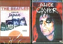 The Beatles Live In Japan 1966 & Alice Cooper EP - 2 Live Musical DVDs In Set