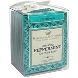 Review Harrisons & Crosfield  / Harrisons & Crosfield Peppermint, Individually Wrapped Tea Bags, 10-Count, .6-Ounce Cube (Pack of 16)