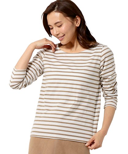 (ジュエルチェンジズ) Jewel Changes 〓●JC ボーダー クルーネック カットソー / 9分袖 66126990386