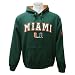 Apparel : Miami Florida Hurricanes Men's Team Color Automatic Fleece Hoodie