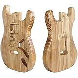 YMC Strat/Stratocaster Replacement Body SSS, HSS or HSH - Professional Body Solid Ash - Primed/Unfinished