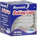 Reynolds Baking Cups Foil Mini 2 Inch 48 Ct