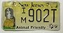 USA Nummern- schild NEW JERSEY
