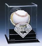 PHILADELPHIA PHILLIES OFFICIAL AUTOGRAPH BASEBALL DISPLAY CASE