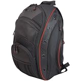 MOBI MEEVO7 EVO Backpack Blk w/ red trim 16in