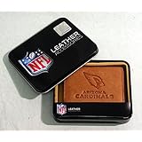 NFL Embossed Genuine Cowhide Leather Trifold Leather Wallet