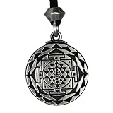 Sri Yantra Great Wealth Hindu Goddess Pendant Tantric Yoga Hindi Jewelry