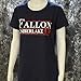 Ladies Cut - Fallon Timberlake for President 2016 on a Navy Short Sleeve T Shirt