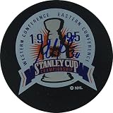 New Jersey Devils Martin Brodeur Autographed 1995 Stanley Cup Puck STEINER COA