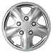 Custom Accessories 81502 15" Rio Wheel Cover with Chrome Nut