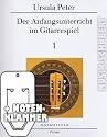 Der Anfangsunterricht im Gitarrespiel Band 1 inkl. praktischer Notenklammer - das bekannte Lehrwerk f&uuml;r die klassische Gitarre mit vielen Kinder- und Volksliedern (broschiert) von Ursula Peter (Noten/Sheetmusic)