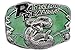 TFJ Men Silver Metal Belt Buckle Big Western Big Square Rattlesnake Reality Cobra Snake