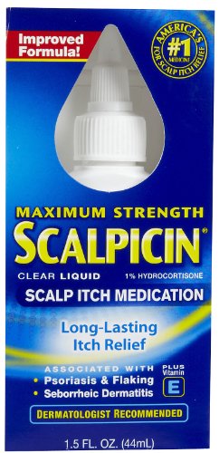 Scalpicin Maximum Strength Liquid Scalp Itch Treatment - 1.5 fl oz