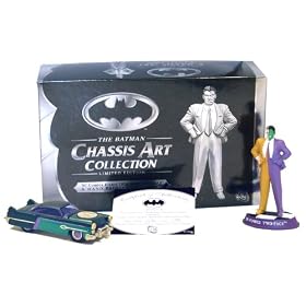 Batman Chassis Art Collection 1950 Two Face Figure by Batman and Robin