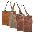 Levi Jeans Double Strap MicroSuede Handbag