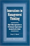 Innovations in Management Thinking
