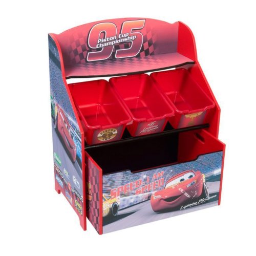 Delta Children’s Products Disney Cars 3-Tier Storage Organizer