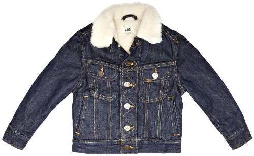 Lee Jungen Jacke  SHERPA JACKET - L2024245, Gr. 146 (10), Blau (ONE WASH ) Preisvergleich