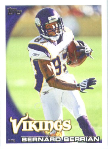 2010 Topps #438 Bernard Berrian - Minnesota Vikings (Football Cards)