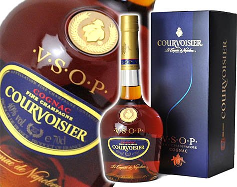 クルボアジェ VSOP クリアーボトル 700ml 40度 [並行輸入品]