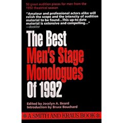 The Best Men's Stage Monologues of 1992