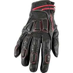Speed and Strength Kiss 'N Tell 2.0 Women's Leather/Mesh Street Racing Motorcycle Gloves - Black/Black