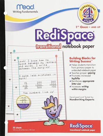 12 Pack MEAD PRODUCTS PAPER TRANSITIONAL NOTEBOOK 50 SHTS