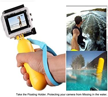 Camundo WIFI HD 1080P 2.0'' Big Screen 140 Degree Waterproof Mini Sport Camera with 20pcs Accessories (White)