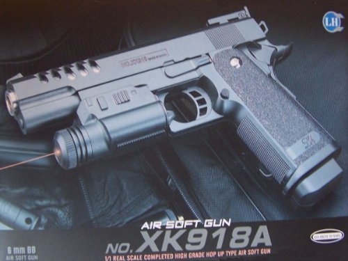 New Xk918a Airsoft Spring Pistol Gun 1/1 Full