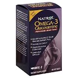 Natrol Omega-3 Glucosamine, 90 Softgels (Pack of 2)