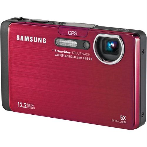 Samsung 12.2 Mp 5X Opt Zoom 3.5IN Ts LCD with Gps Bt Red Image Samsung 12.2 Mp 5X Opt Zoom 3.5IN Ts LCD with Gps Bt Red