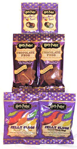 Harry Potter Magical Wizarding Candy Multi-Pack-Chocolate Frogs, Jelly Slugs & Bertie Bott's