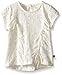 Rosie Pope Baby Girls' Foil Printed Slub Top with Fringe Detailing