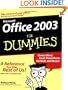 Office 2003 For Dummies