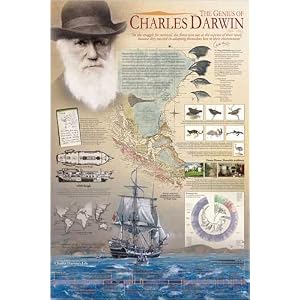 The Genius of Charles Darwin, Giclee Print