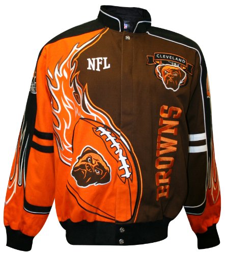 NFL Cleveland Browns Men's Redzone Jacket (Team, 5X-Large)