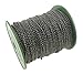 CleverDelights Ball Chain Roll - 330 Feet - Gunmetal Color - 2.4mm Ball - #3 Size - 100M/100Yard - Bulk Chain Spool