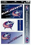 NHL Columbus Blue Jackets 11-by-17 Inch Ultra Decal Multiple Designs