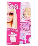 Barbie Girls 3 Pair Panty Pack (Sizes 6  8)
