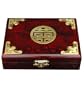 Best Simple Gift Ideas Dad Father Boyfriend - Poker Playing Cards in Wood Case w/ Luck Symbol